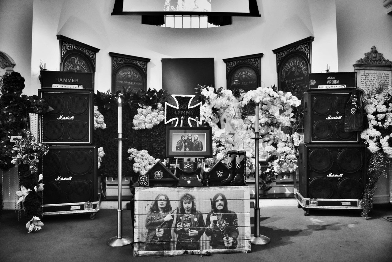 Lemmy Funeral by Pep Bonet